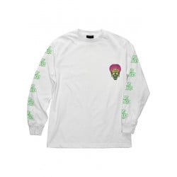 Santa Cruz Mars Attacks Martian Face Longsleeve White