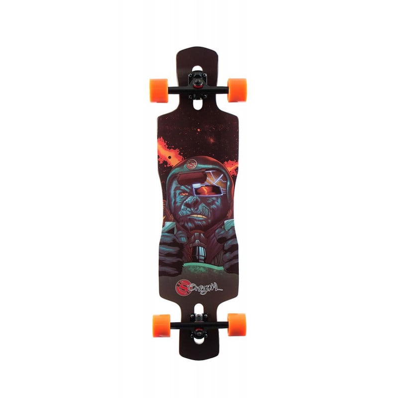 Original Freeride 38" Rocker Concave "Mutant Space Ape" - Complete Original Freeride 38" Rocker Concave "Mutant Space Ape" - Complete