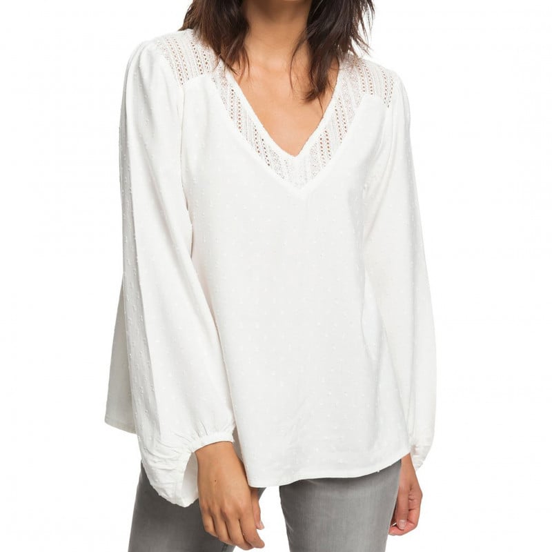 Roxy Lower East Life Longsleeve Marshmellow