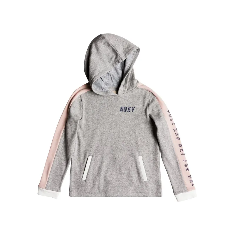 Roxy Just Smile Kids Hoodie Heritage Heather