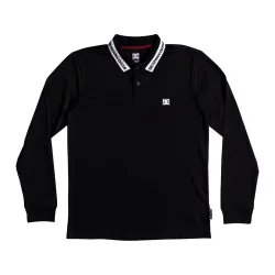 DC Brookings Polo Longsleeve Black