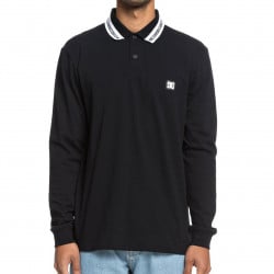 DC Brookings Polo Longsleeve Black