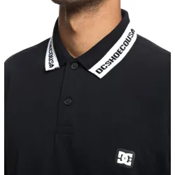 DC Brookings Polo Longsleeve Black