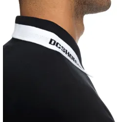 DC Brookings Polo Longsleeve Black