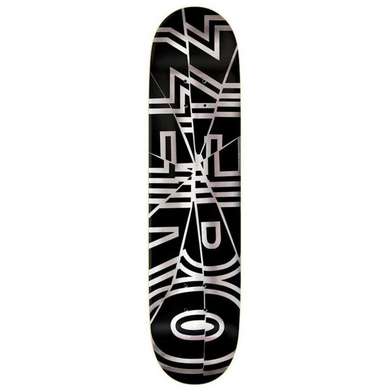 Zero Bold Shattered Black/Silver Foil 8.25" - Skateboard Deck Zero Bold Shattered Black/Silver Foil 8.25" - Skateboard Deck