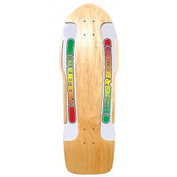 G&S Proline Side Cut Natural/White - Old School Skateboard Deck