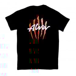 Alva Scratch T-Shirt Black