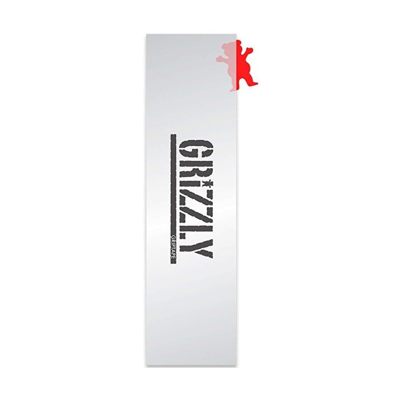 Grizzly Clear Stamp 9" Griptape Sheet