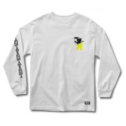 Grizzly Tubular Longsleeve White