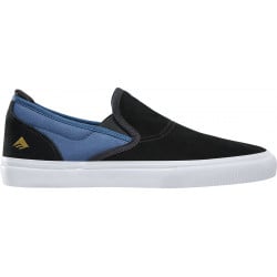Emerica Wino G6 Slip-On Jeremy Leabres Black/Blue Shoes