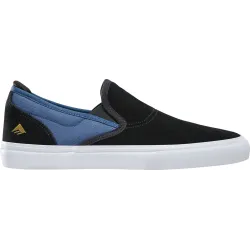 Emerica Wino G6 Slip-On Jeremy Leabres Black/Blue Shoes