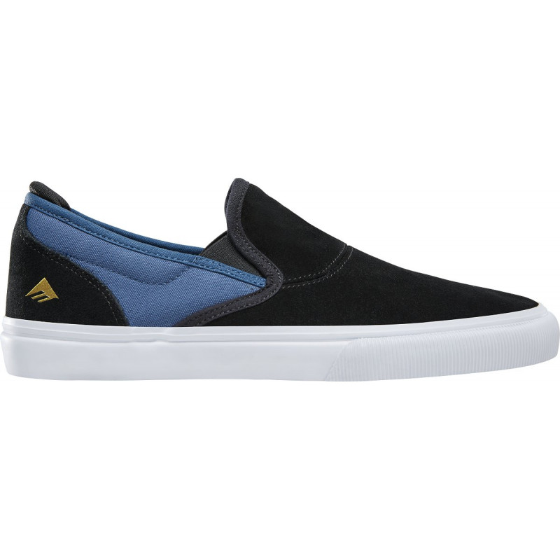 Emerica Wino G6 Slip-On Jeremy Leabres Black/Blue Chaussures