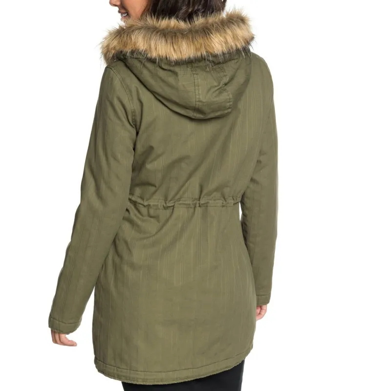 Roxy Essential Element Jacket Burnt Olive