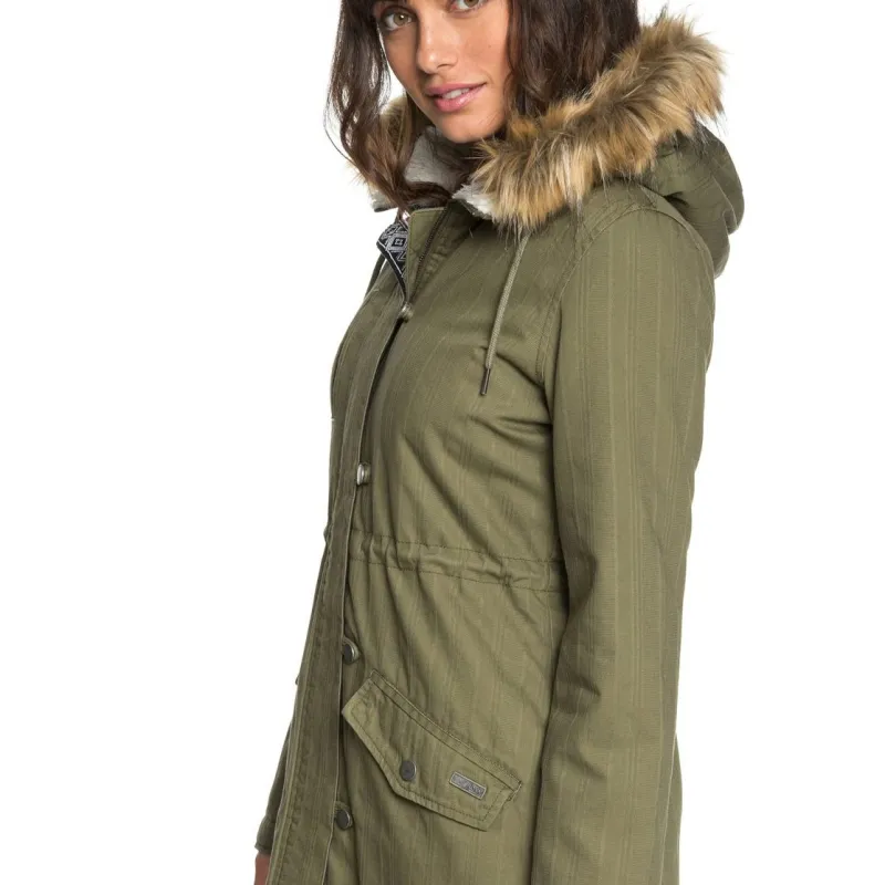 Roxy Essential Element Jacket Burnt Olive