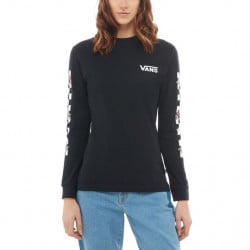 Vans Patchwork Floral Crewneck Black