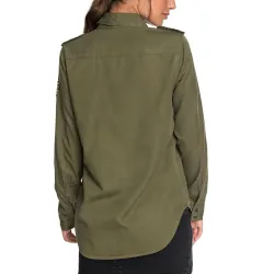 Roxy Military Influence Shirt Burnt Olive