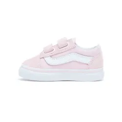 Vans Old Skool V Toddler Scarpe Chalk Pink/ True White