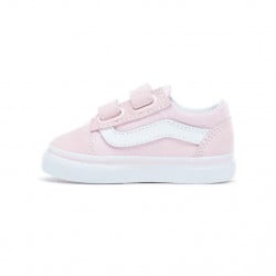 pink and white toddler vans