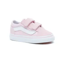 Vans Old Skool V Toddler Shoes Chalk Pink/ True White