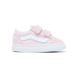 Vans Old Skool V Toddler Scarpe Chalk Pink/ True White
