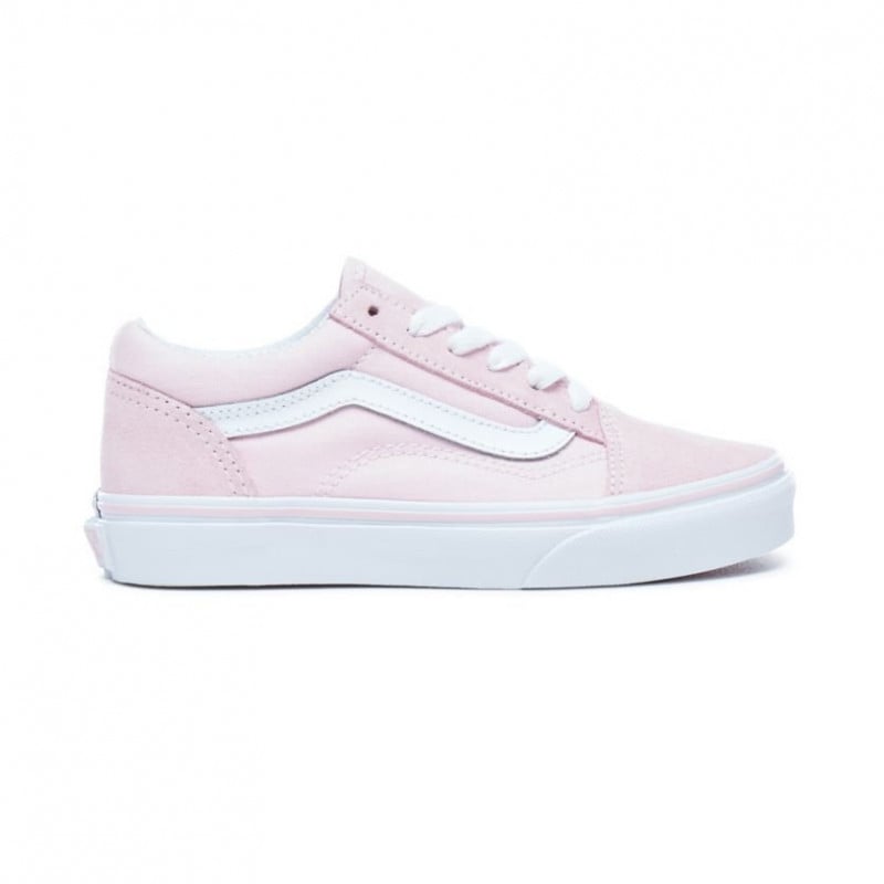 Vans Old Skool Kids Shoes Chalk Pink / True White
