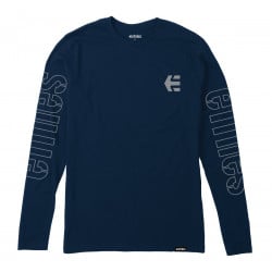 Etnies Stencil Navy Kids Longsleeve