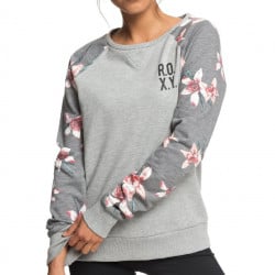 Roxy Sunrise Delicacy Colorblock Charcoal Heather Flo