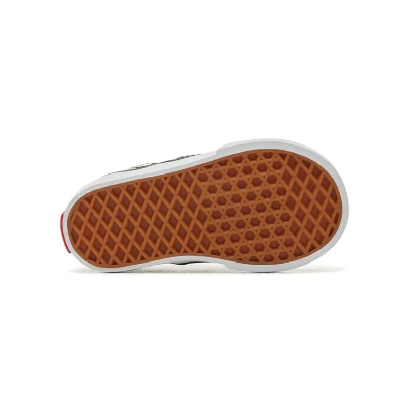 Vans Authentic Toddler Elastic Lace Checkerboard Chaussures