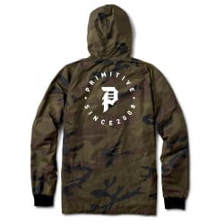 Primitive Dirty P Orbit Windbreaker Jacket Camo