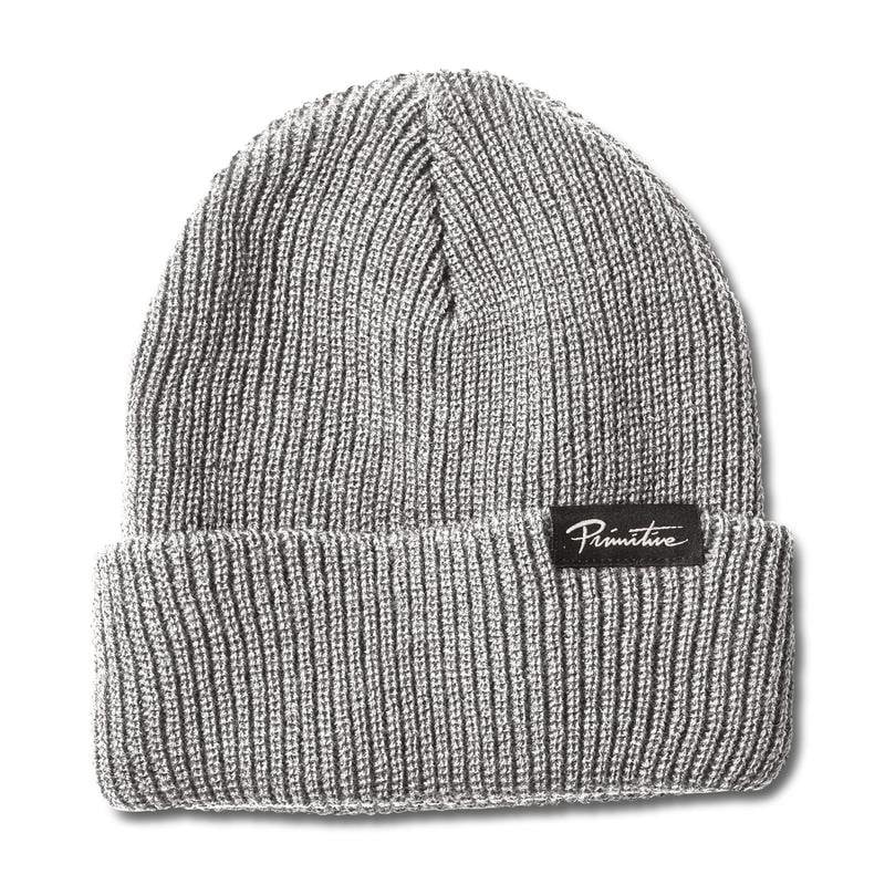 Primitive Jaanie Folder Beanie Heather Grey