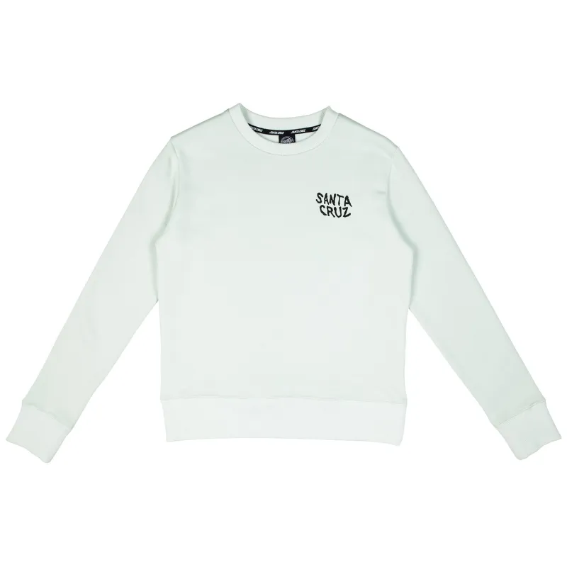 Santa Cruz Fade Hand Women's Crew Mint