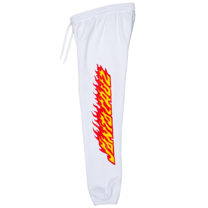 Santa Cruz Flame Dot Women's Sweatpants White