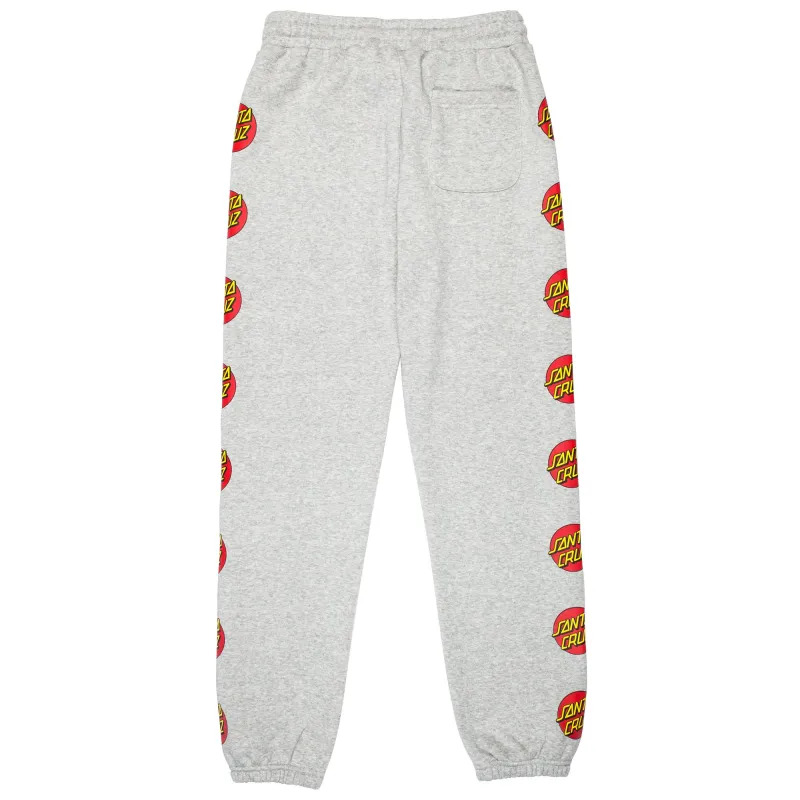 Santa Cruz Classic Dot Women's Sweatpants Heather Grey