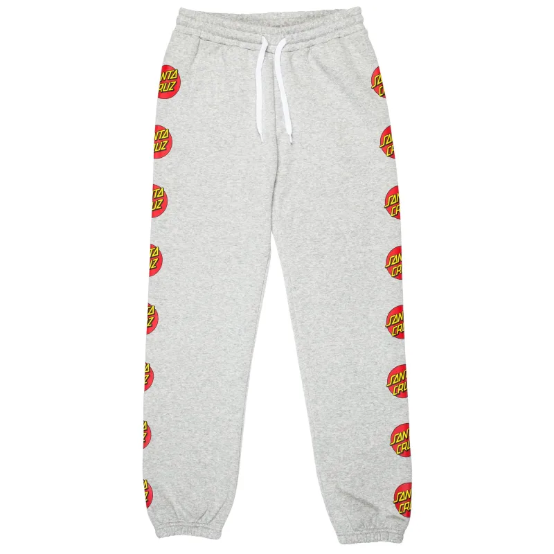 Santa Cruz Classic Dot Women's Sweatpants Heather Grey