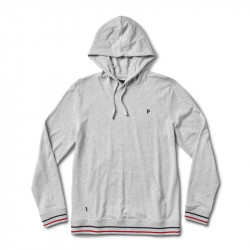 Primitive Dirty P Pique Hooded Longsleeve Ice Heather