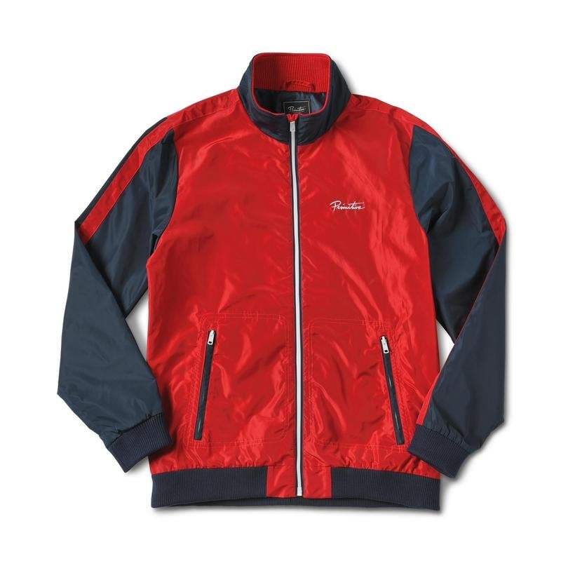 Primitive Relay Track Jacket Red