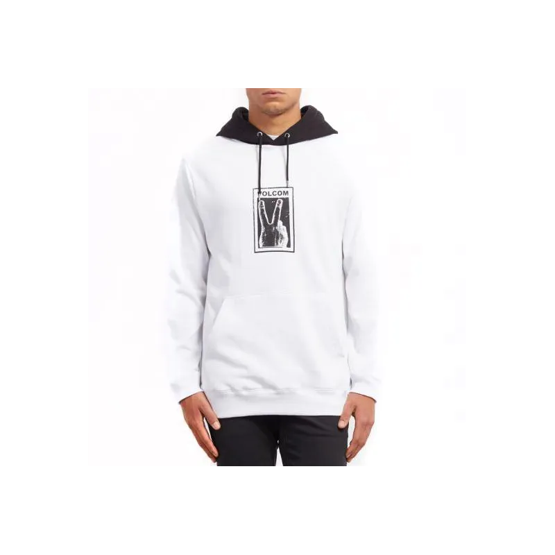Volcom Reload Hoodie Peace White