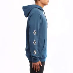 Volcom Deadly Stones Hoodie Navy Green
