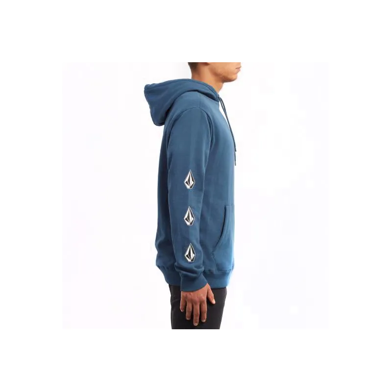 Volcom Deadly Stones Hoodie Navy Green