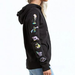 Volcom Vol Stone Women's Hoodie Black