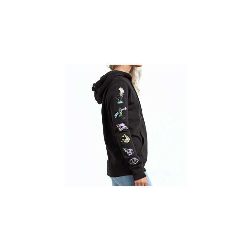 Volcom Vol Stone Women's Hoodie Black