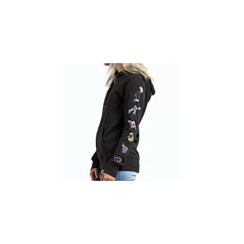 Volcom Vol Stone Women's Hoodie Black