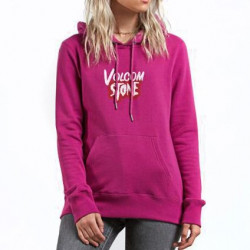 Volcom Vol Stone Women's Hoodie Paradise Purple