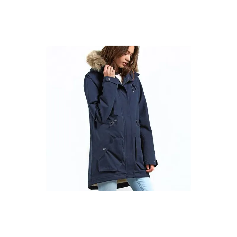 Volcom Less Is More Parka Jacket Navy