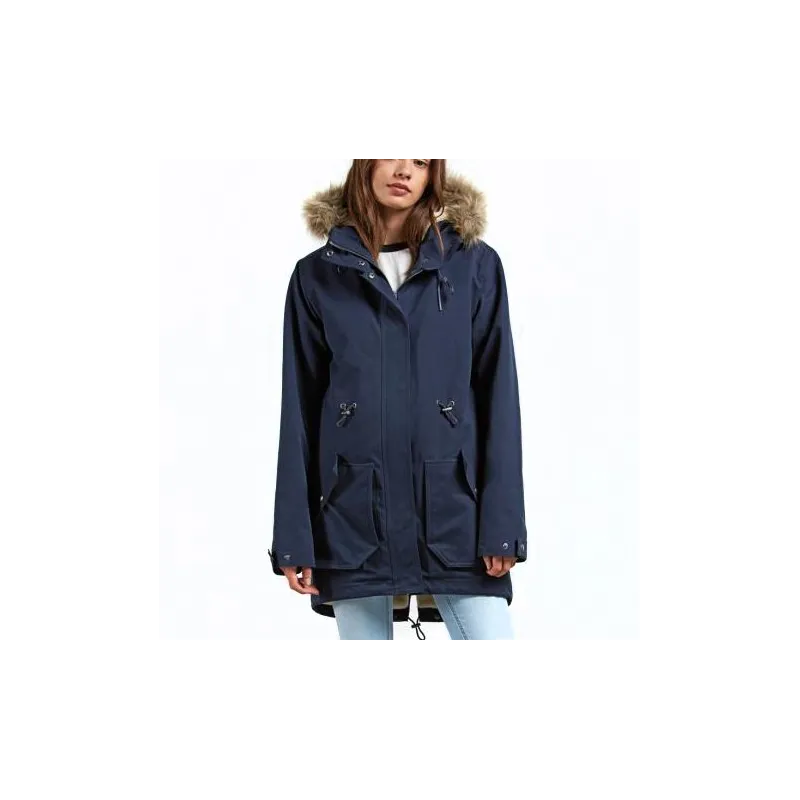 Volcom Less Is More Parka Jacket Navy