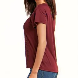 Volcom Easy Babe Rad 2 Women's T-Shirt Burgundy