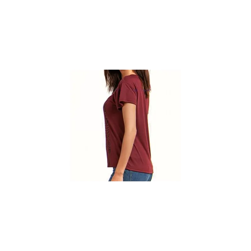 Volcom Easy Babe Rad 2 Women's T-Shirt Burgundy