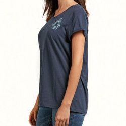 Volcom Radical Daze Women T-Shirt Sea Navy