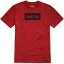 Etnies Corp Box T-shirt Red