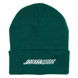 Santa Cruz Classic Strip Beanie Forest Green